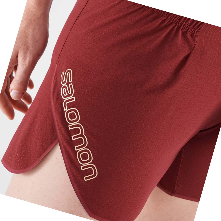 Bermudas Salomon SENSE AERO 5'' Mujer Rojos | MX 2337FDN